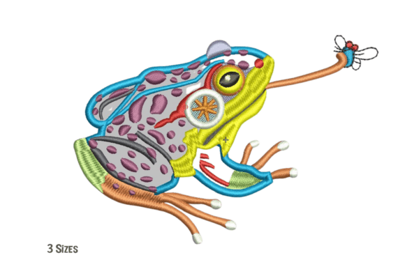 Frog Appliqué Embroidery Design: A Craft Fair Review