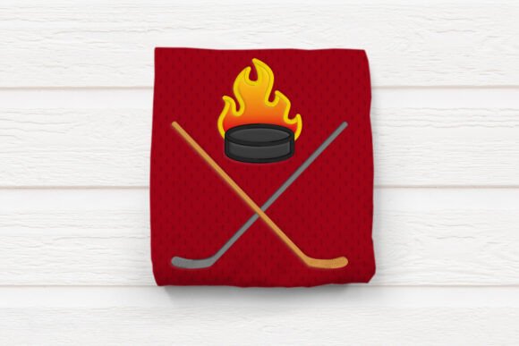 Hockey Crest Applique: A Holiday Stitch Review