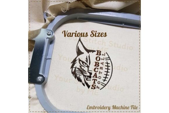 Review: Bobcat Football Embroidery Design for Gifts