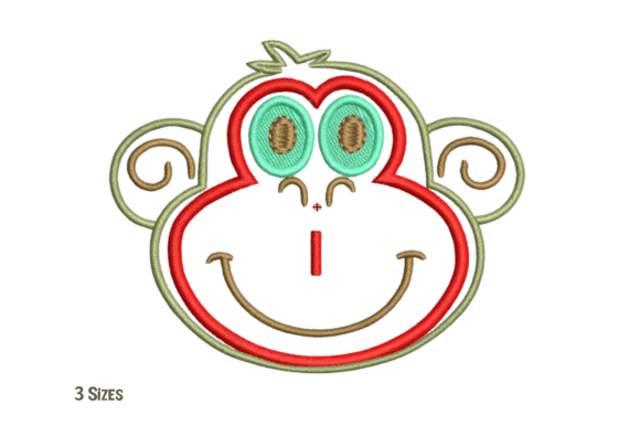 Review: Monkey Machine Embroidery Design for Apparel