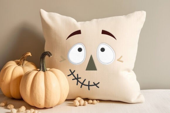 Review: Scarecrow Face Applique for Fall