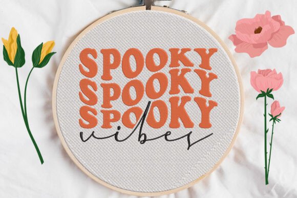 Review: Spooky Spooky Spooky Vibes Embroidery for Etsy