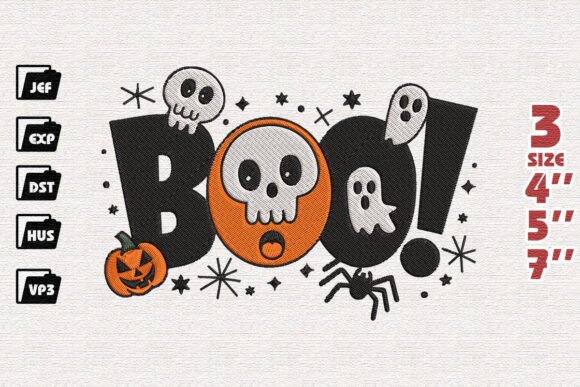 Reviewing Boo Halloween Embroidery for Seasonal Sales