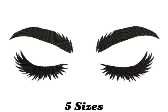 Reviewing Eyelashes Embroidery Eesign for Holiday Sales