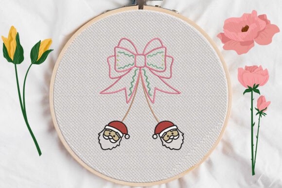Reviewing the Bow Christmas Santa Applique