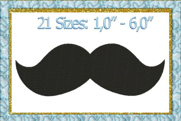 Reviewing the Mustache Machine Embroidery Design