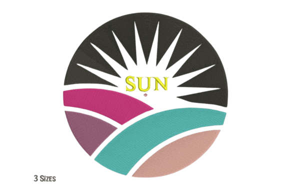 Reviewing the Sun Embroidery Design for Custom Gifts