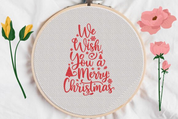 Reviewing We Wish You a Merry Christmas Embroidery